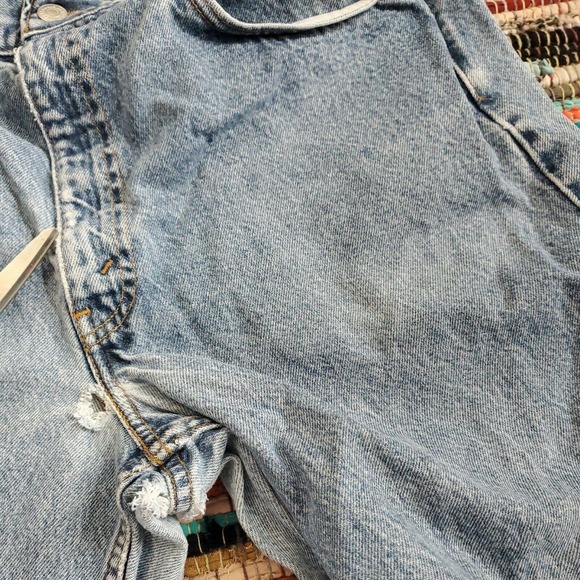 34x32 men's vtg 90s Levi's 560 Loose Fit Jeans distressed holes tears g121 brg - Picture 6 of 10